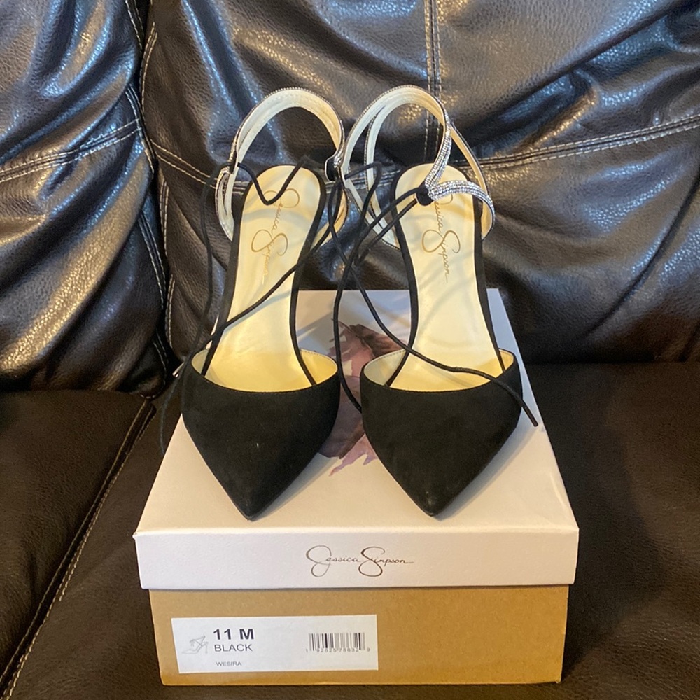 Black Jessica Simpson heels